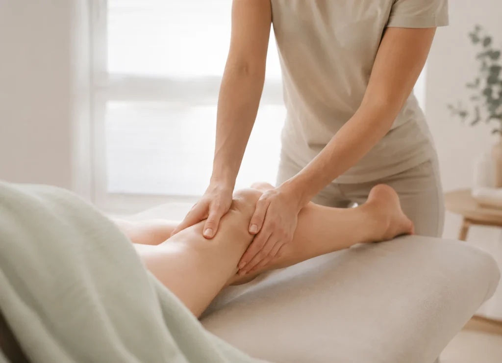 Manuelle Lymphdrainage zur Entstauung und Schwellungsreduktion bei PhysioVital in Alfeld